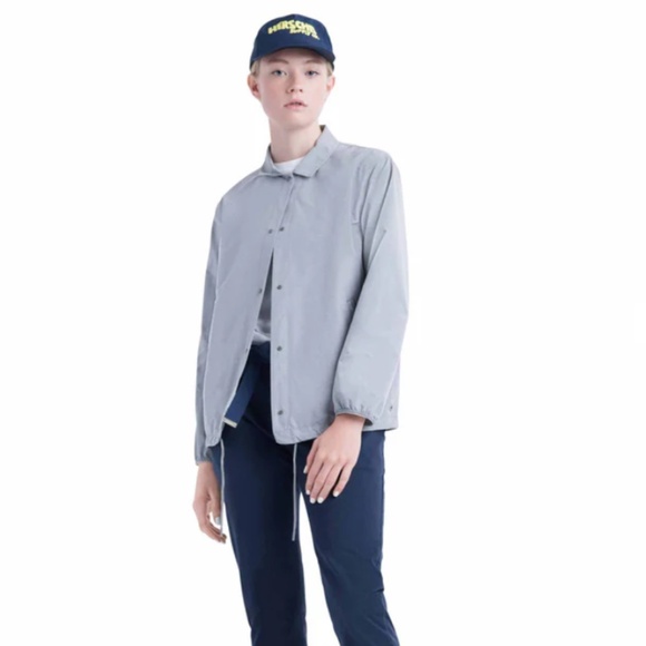 Herschel Supply Co. Voyage Coach's Jacket Grey Size S - Picture 2 of 16